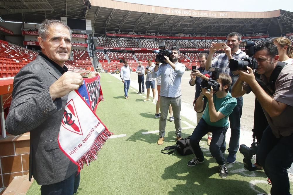 Paco Herrera, nuevo entrenador del Sporting