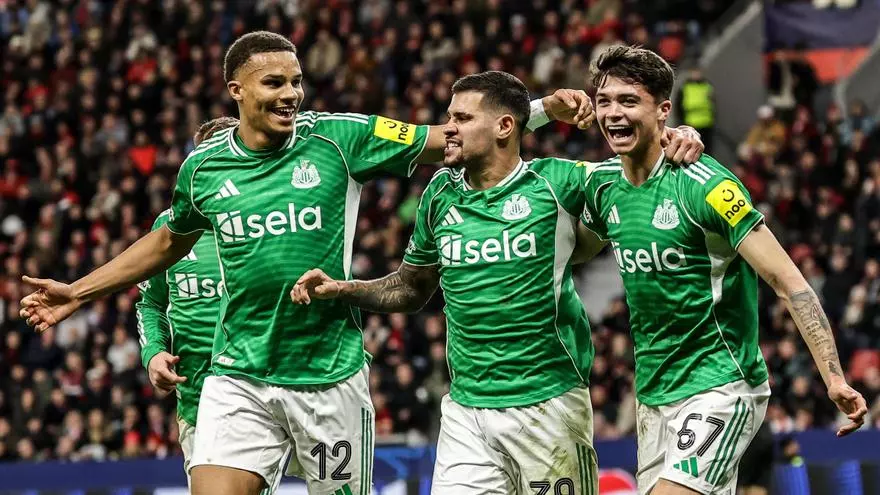 Un cabezazo de Miley volvió a poner por delante al Newcastle