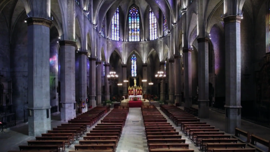 VÍDEO: la Seu de Manresa, a vista de dron