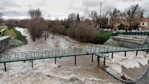 El cauce del río Manzanares