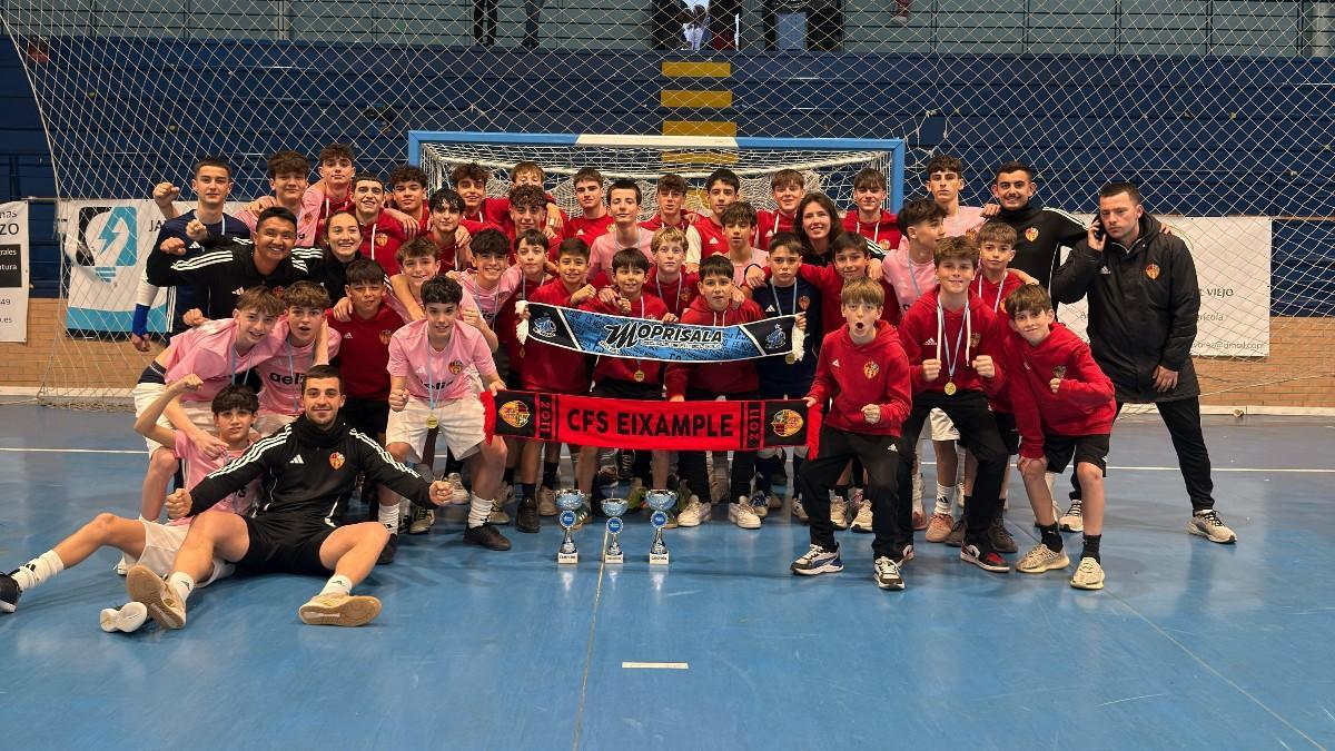 El CFS Eixample triunfó en Toledo