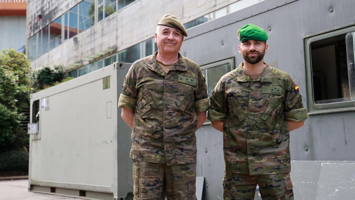Cientos de militares se instalan en el Ifevi para el Día de las Fuerzas Armadas