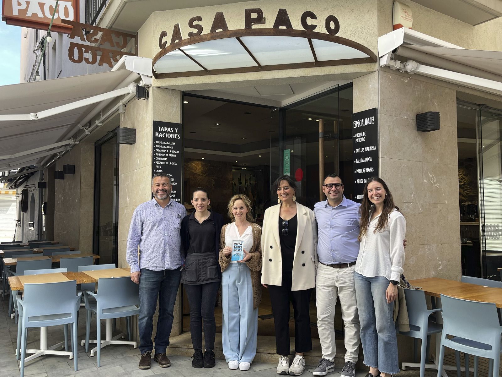 Lliurament del premi a Casa Paco