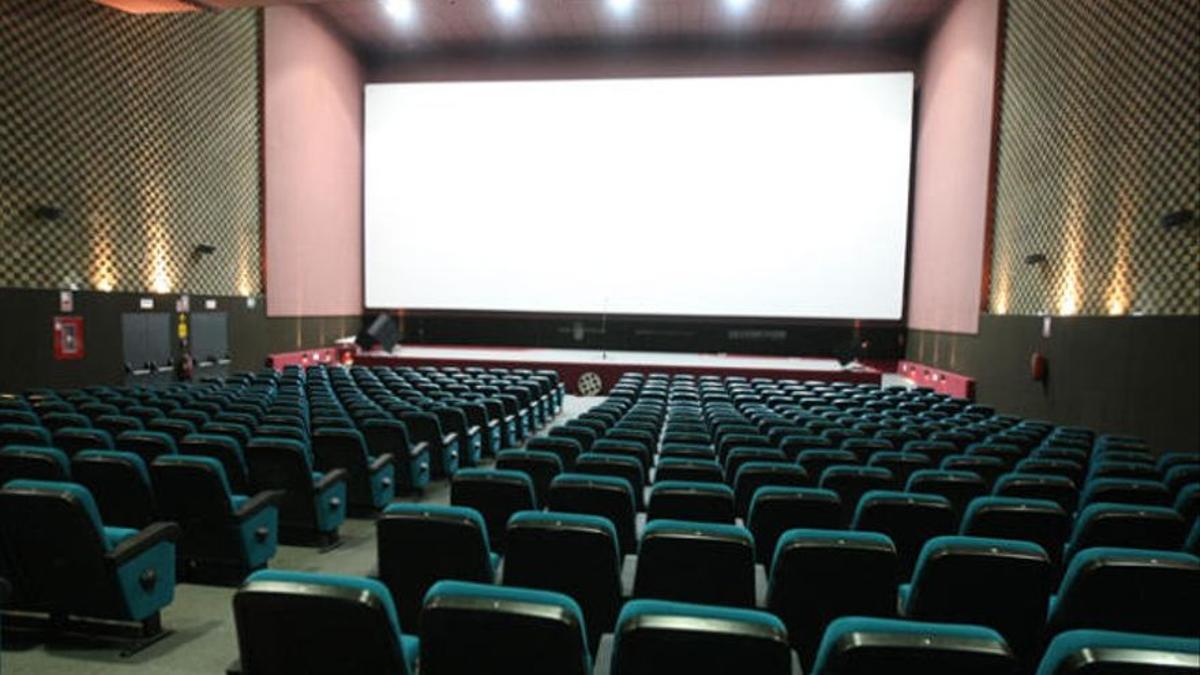 Interior de la Filmoteca Regional de Murcia.