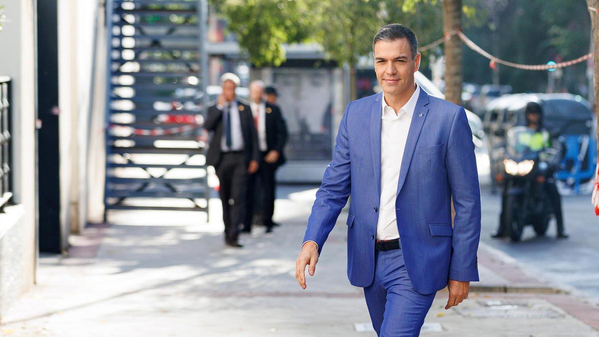 Pedro Sánchez.