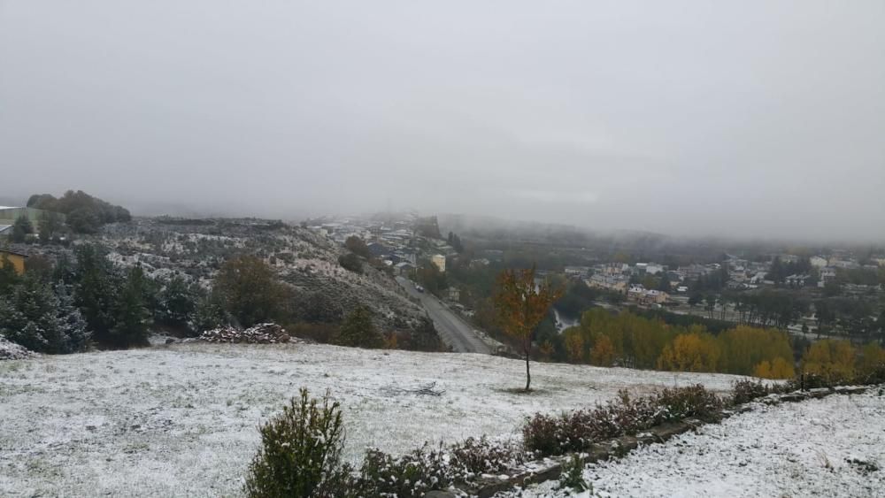 Primeras nevadas en Sanabria