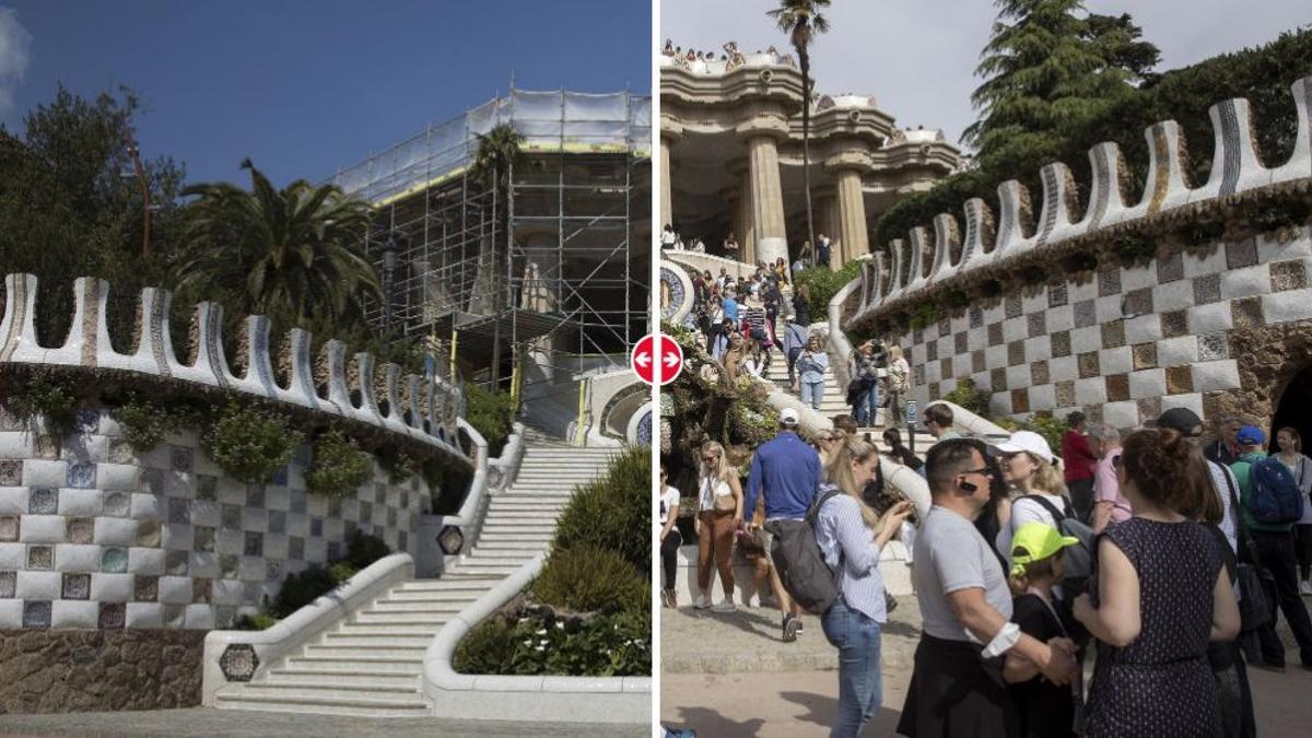 Comparativa Parc Guell