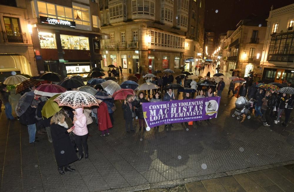 Concentración contra la violencia machista