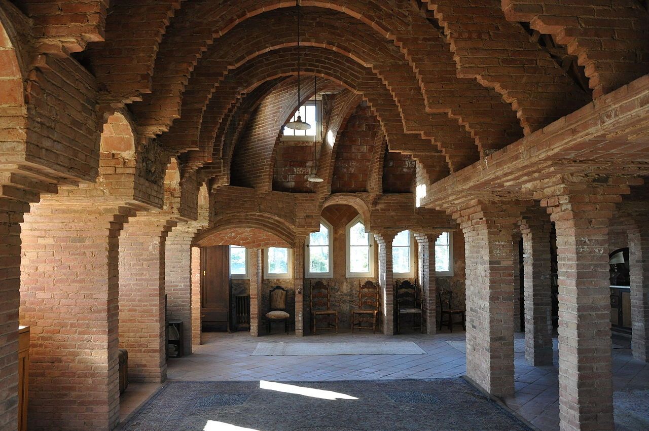Interior de la Torre Bellesguard