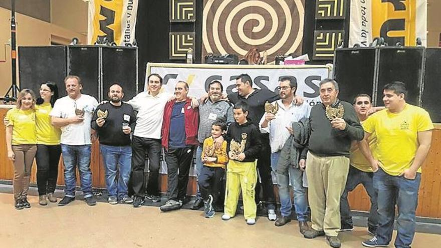 Diez años de éxitos del torneo de guiñote