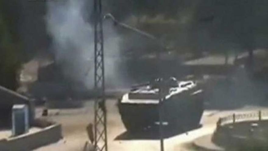 Los tanques de Assad atacan Hama
