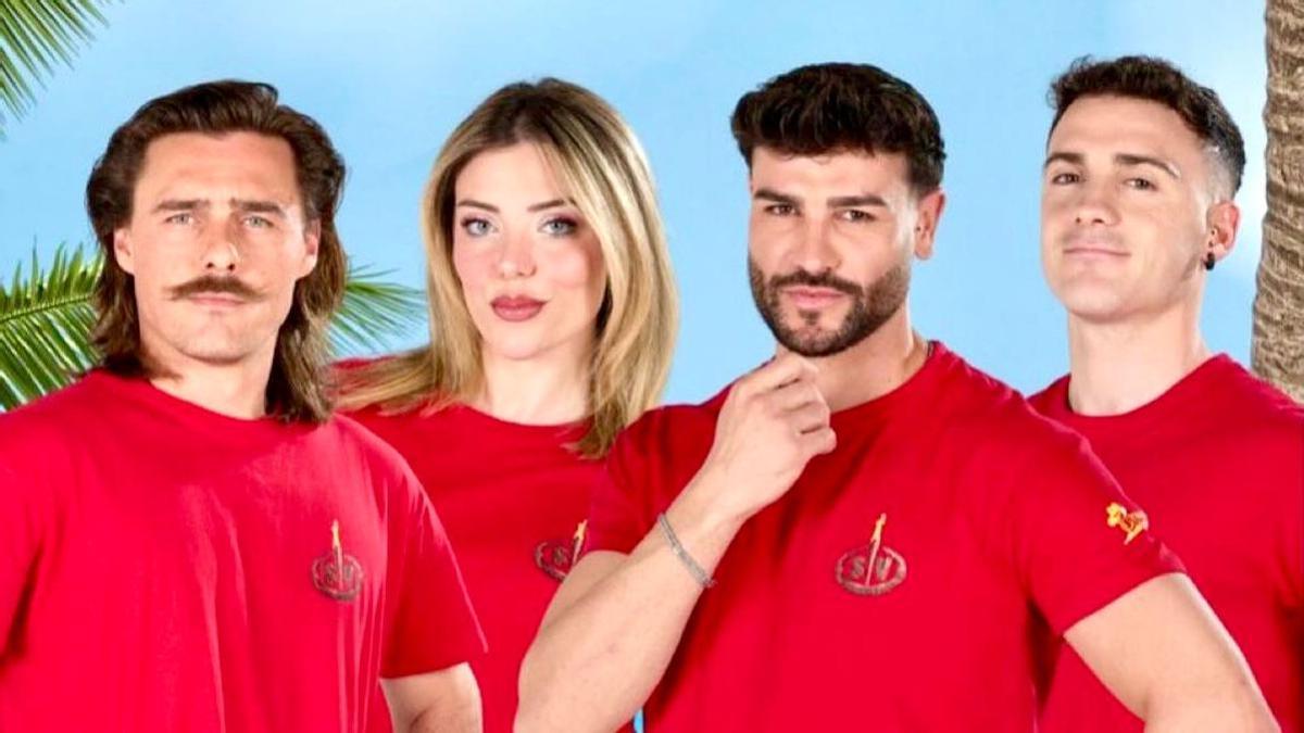 Alvar, Claudia, Gerard y Aratz, nominados en 'Supervivientes'
