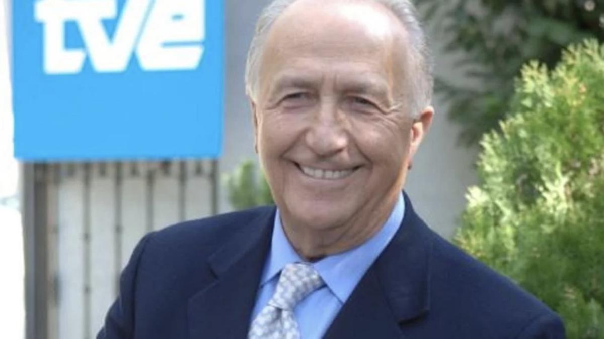 Manuel Torreiglesias, durante su segunda etapa en TVE.