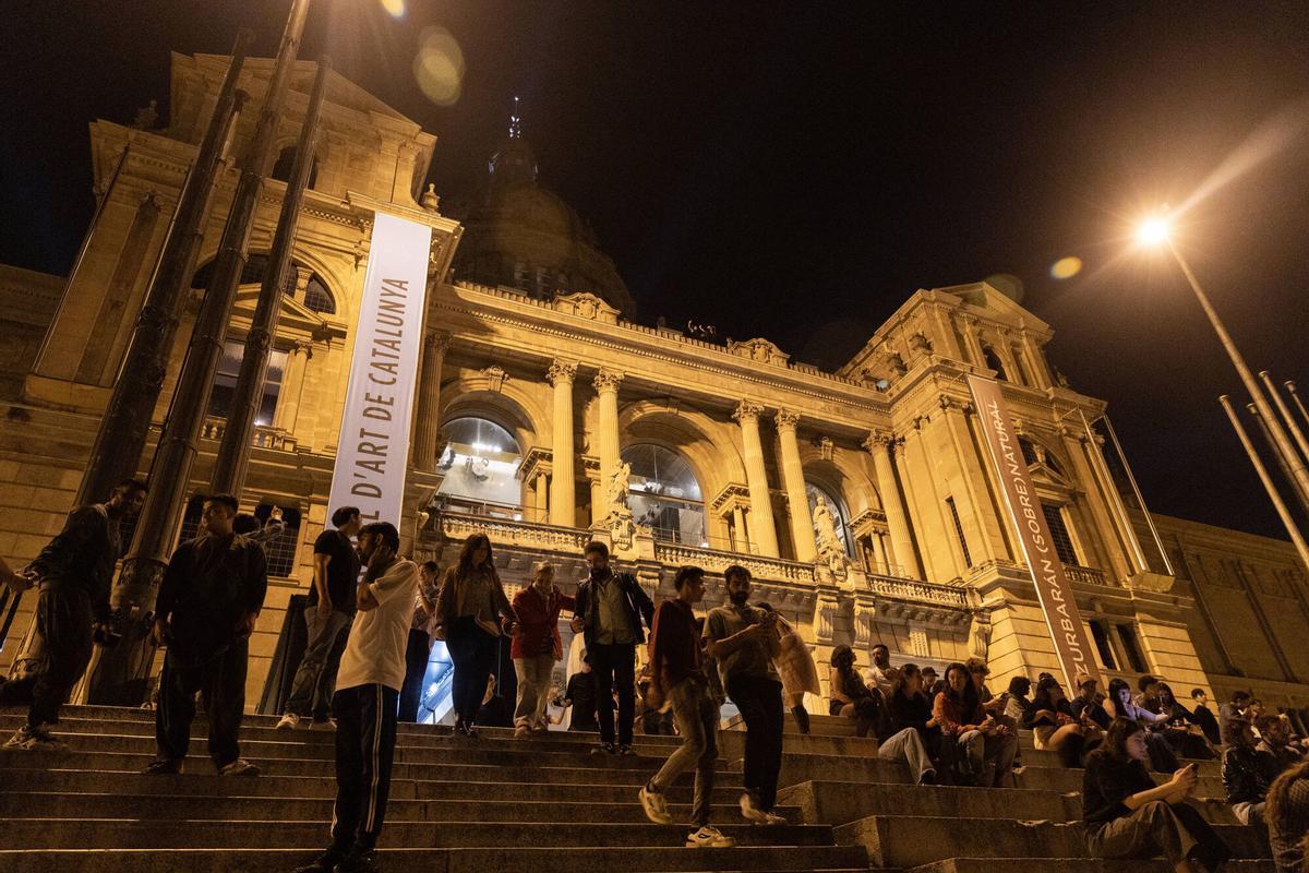Noche de Museos en el MNAC de Barcelona