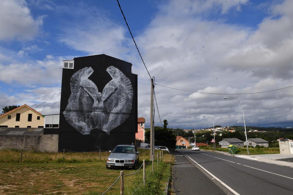 El Cambre rural abraza el arte urbano El Cambre rural abraza el arte urbano