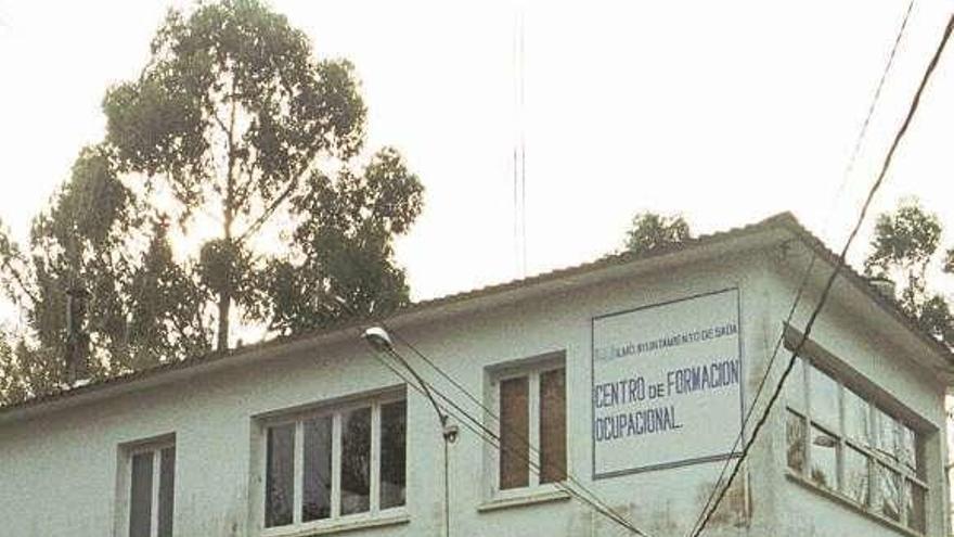 Entrada del centro de formación de Osedo.