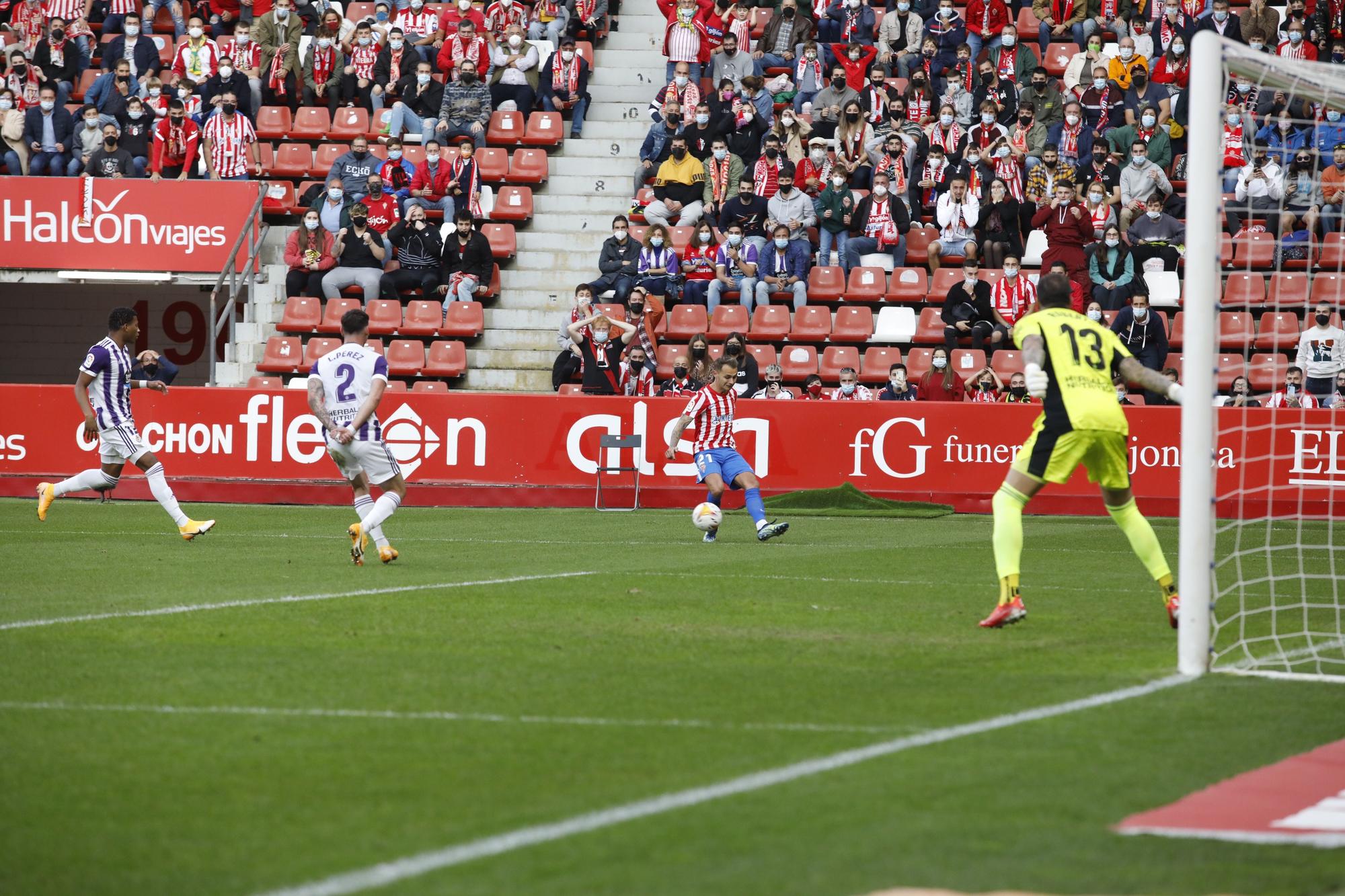 Sporting - Valladolid, en imágenes