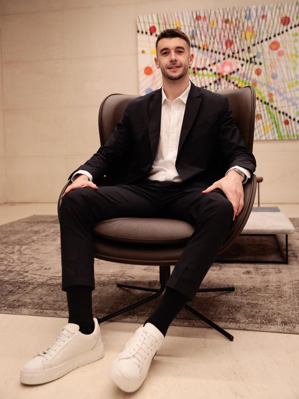 Joan Garcia, durante la entrevista con SPORT en la Festa de l'Esport Català