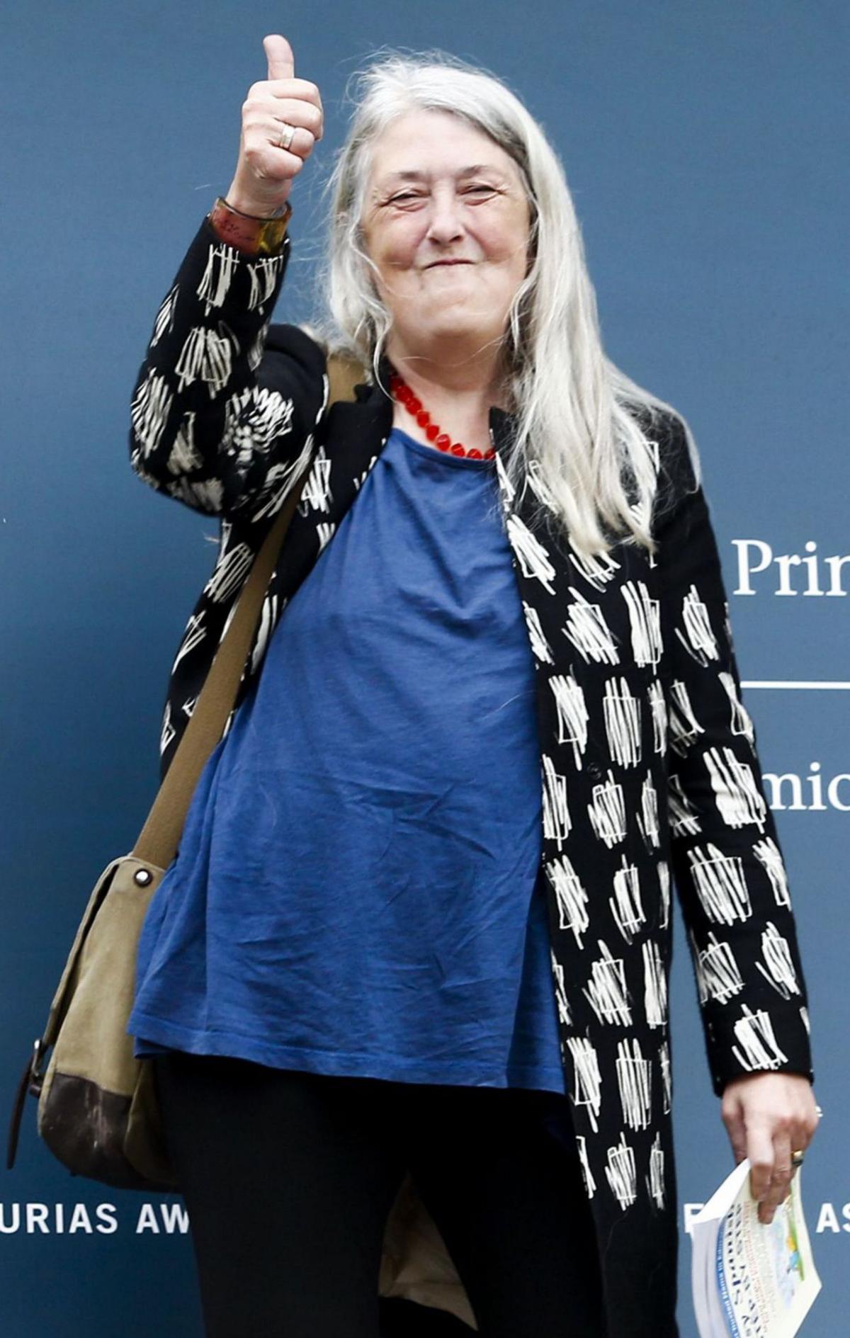Mary Beard, en su anterior visita a Asturias.