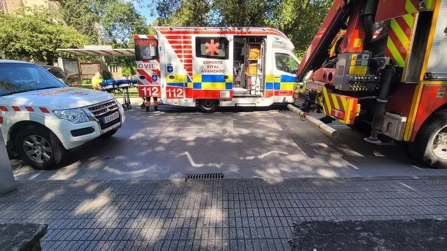 VÍDEO: Espectacular accidente de tráfico en esta parroquia de Gijón