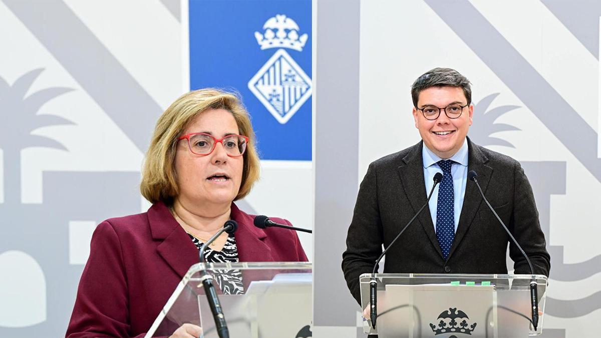 Mercedes Celeste y Llorenç Bauzá