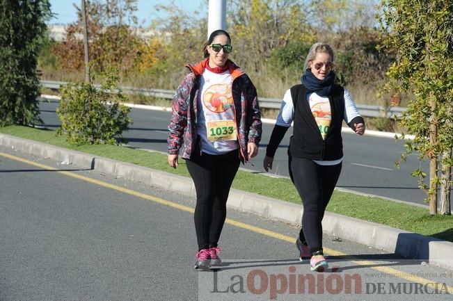 Carrera popular AFACMUR y La7TV en La Alberca: senderistas