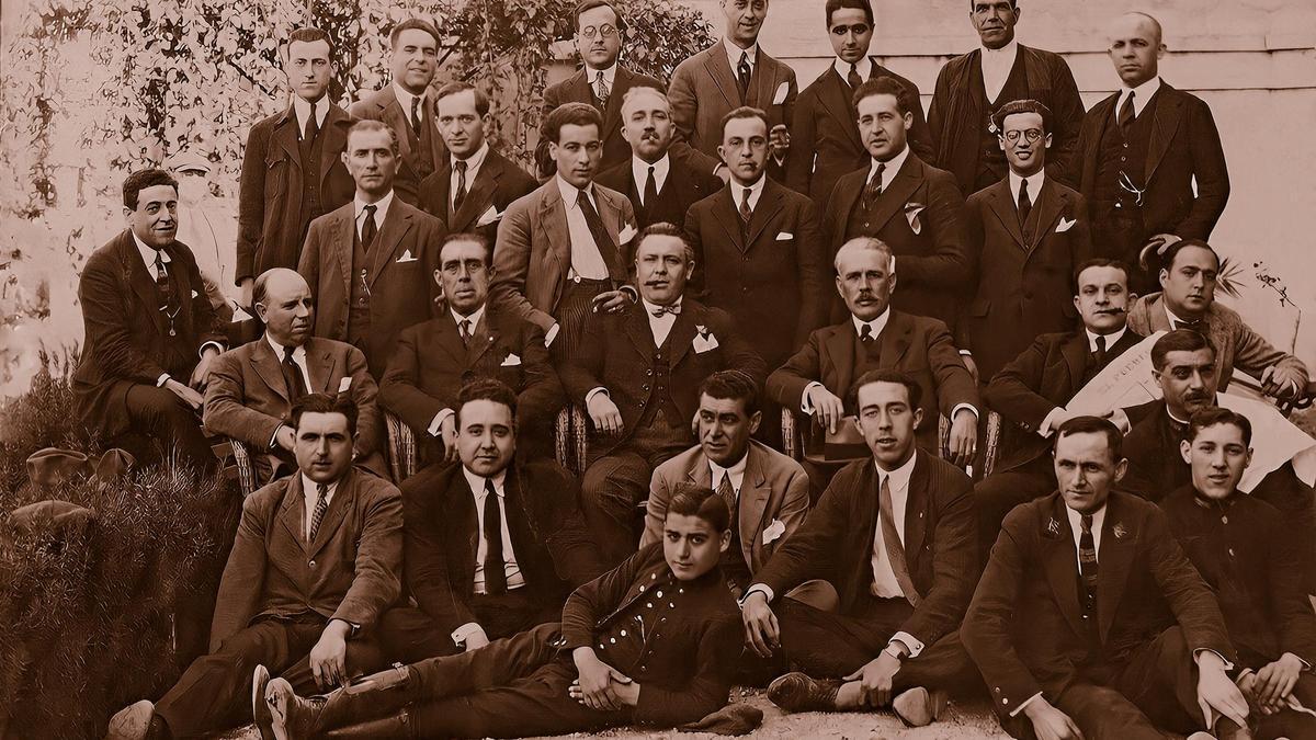 Primera Junta Directiva de la Sociedad de Fomento de Agricultura, Industria y Comercio de Gandia, l’any 1923