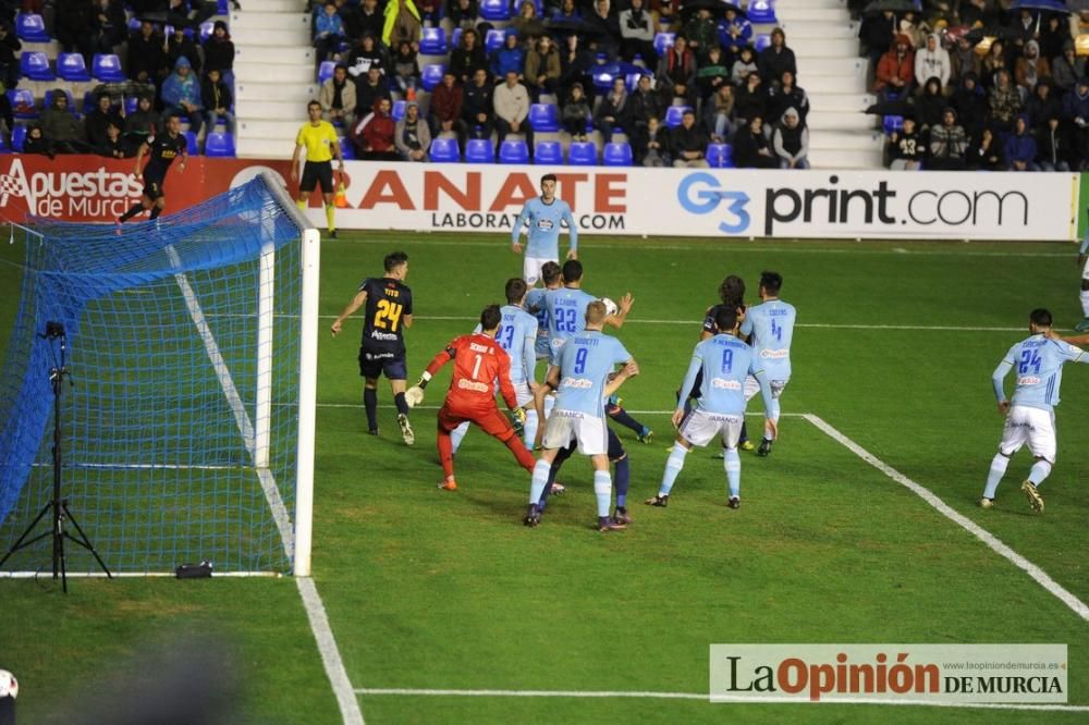 Fútbol Copa del Rey: UCAM Murcia - Celta de Vigo