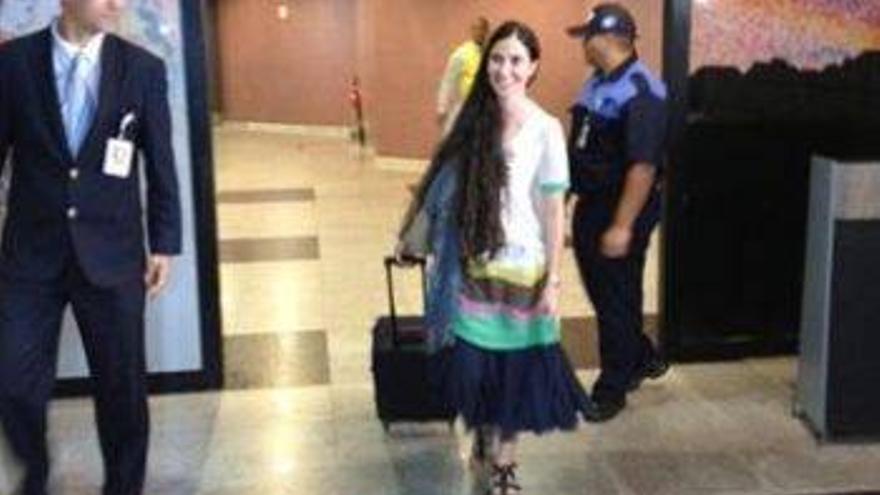 Yoani Sánchez llega a Brasil