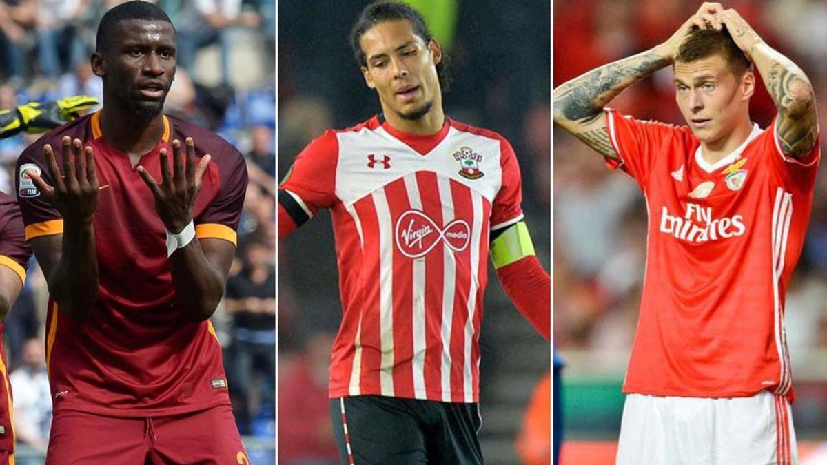 Rüdiger, Van Dijk y Lindelöf podrían cambiar de aires.