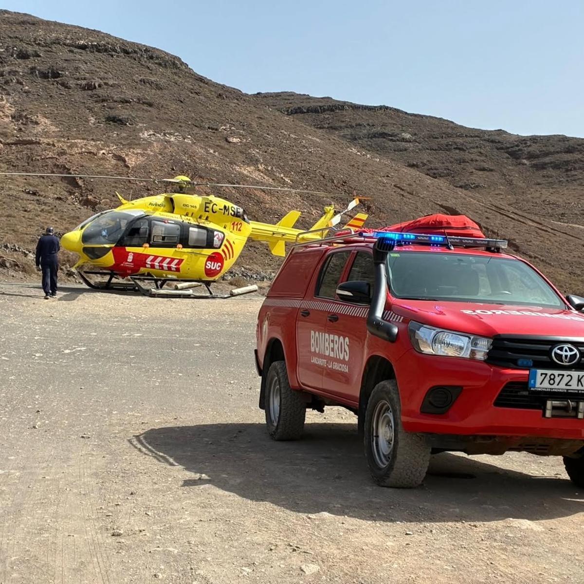 Accidente en Famara (04/08/26)
