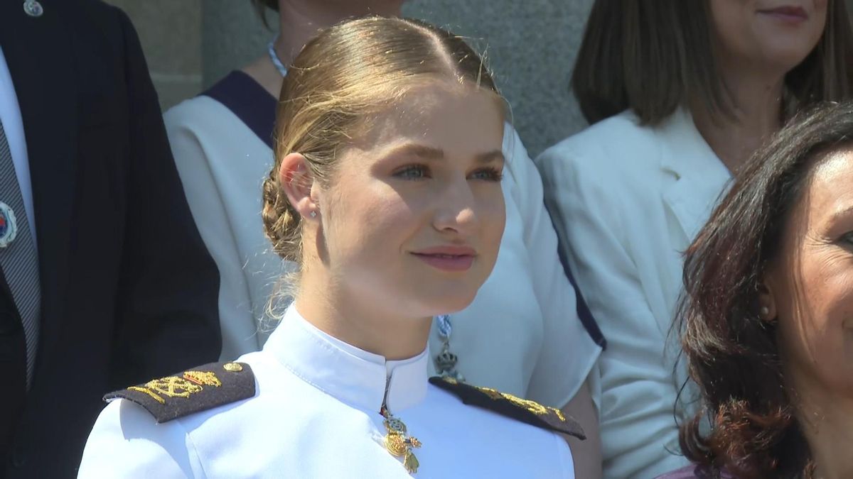 La princesa Leonor recibe la Medalla de Oro de Galicia 2025