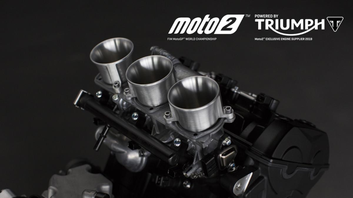 Triumph será proveedor exclusivo de Moto2 desde 2019