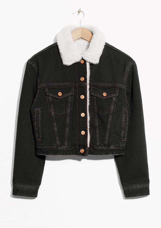 Primeras rebajas: chaqueta vaquera de borreguito de & Other Stories