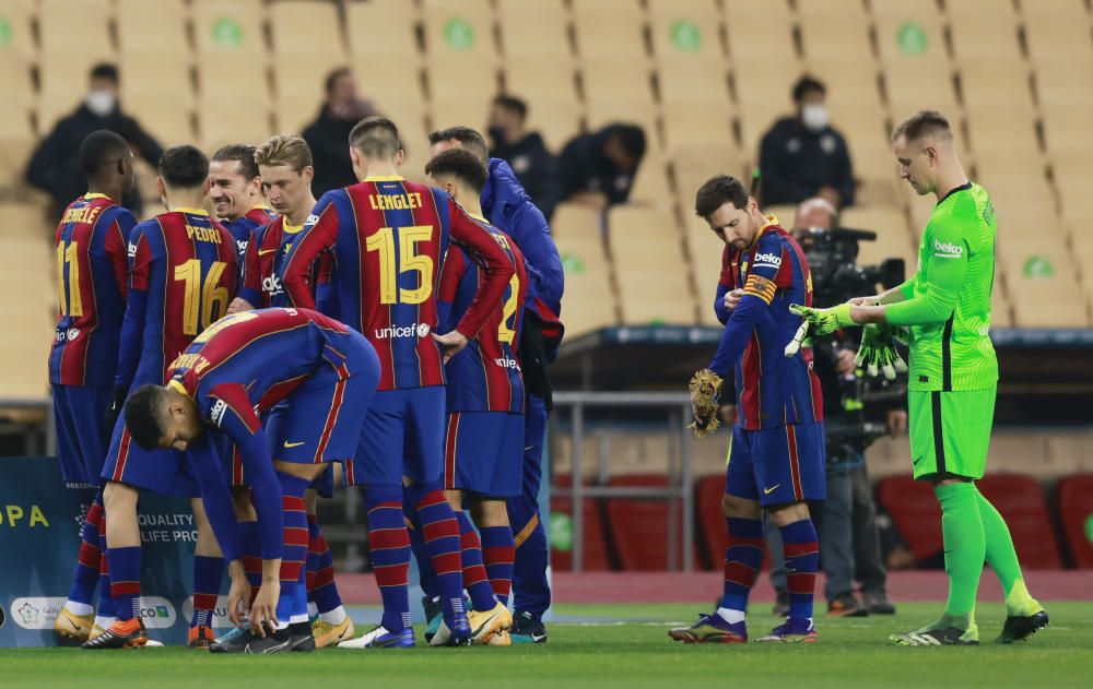 La Supercopa en fotos: Barça - Athletic