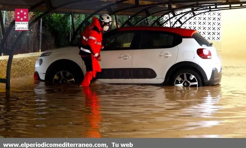 Aquí tienes las imágenes más espectaculares de la lluvia en Castellón