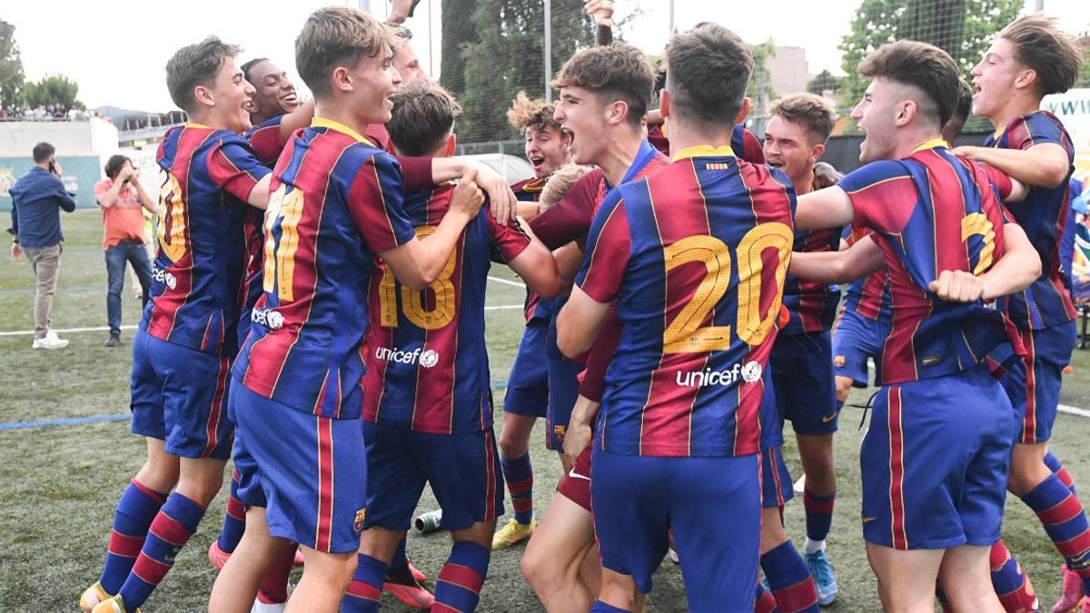 El Barça juvenil quiere que las alegrías no paren