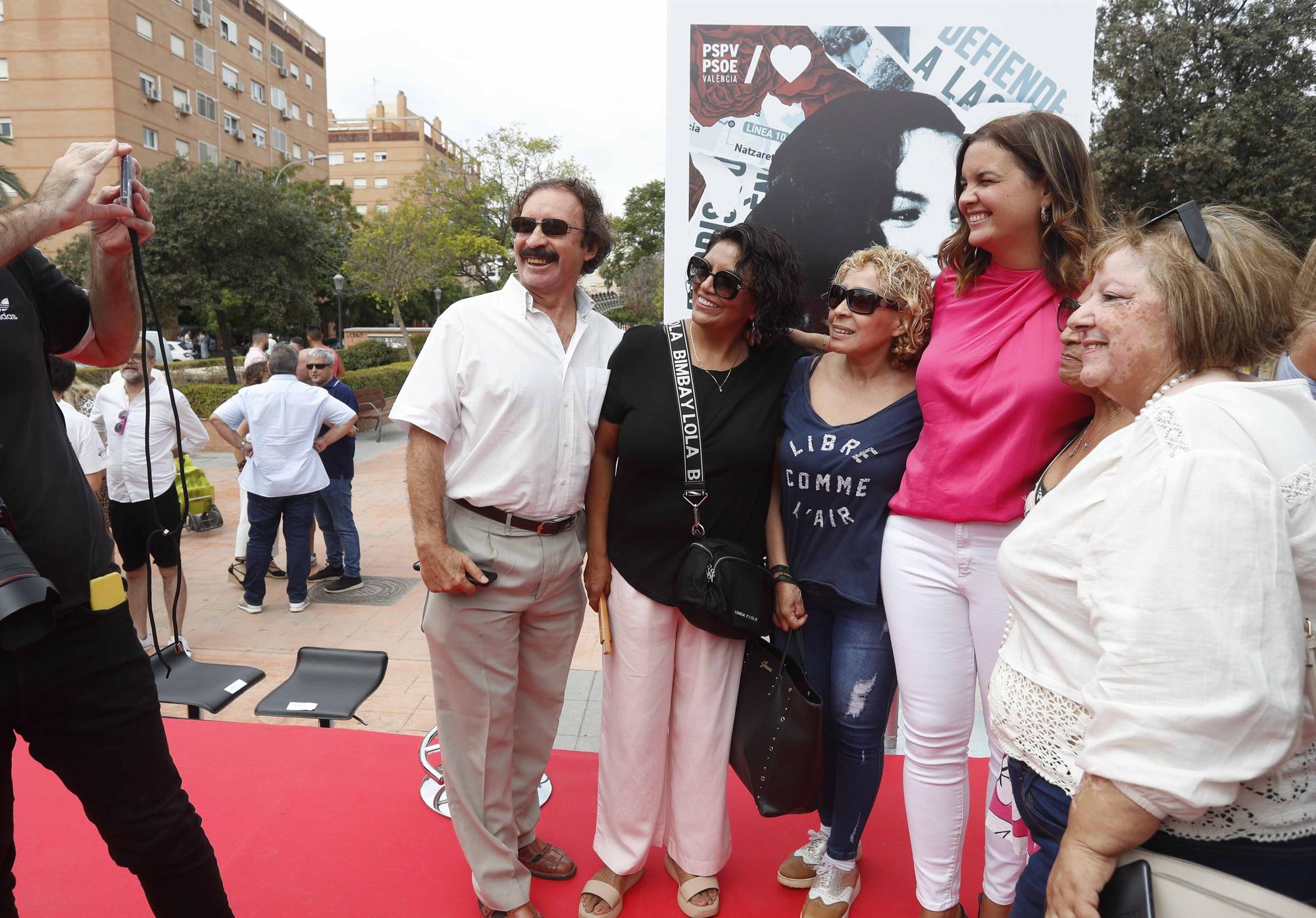 Presentación de la candidatura de Sandra Gómez a las primarias del PSPV