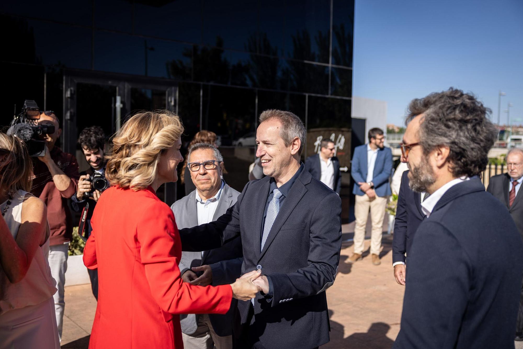 En imágenes | Desayuno informativo organizado por EL PERIÓDICO DE ARAGÓN con Salvador Illa y Pilar Alegría en Zaragoza