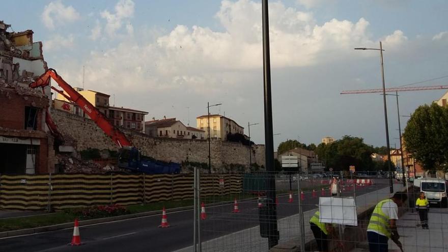 La avenida de La Feria, esta mañana.