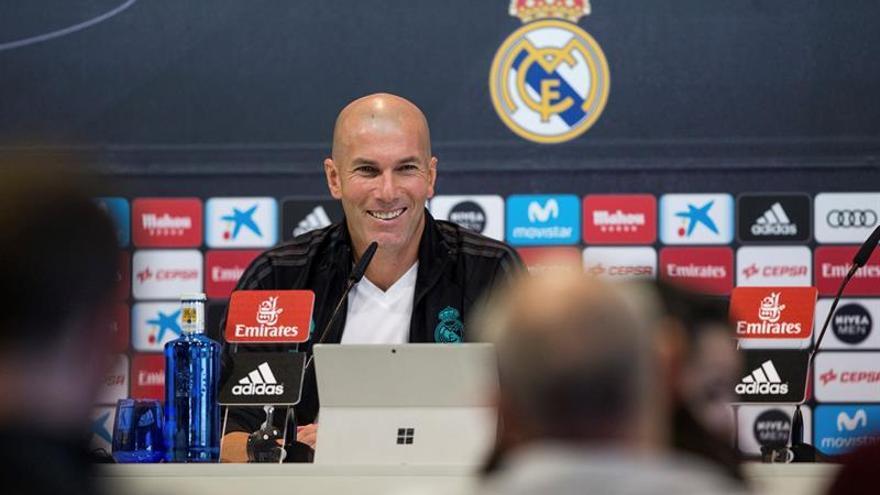 Zidane: &quot;Contra el Leganés, mucha electricidad desde el principio&quot;