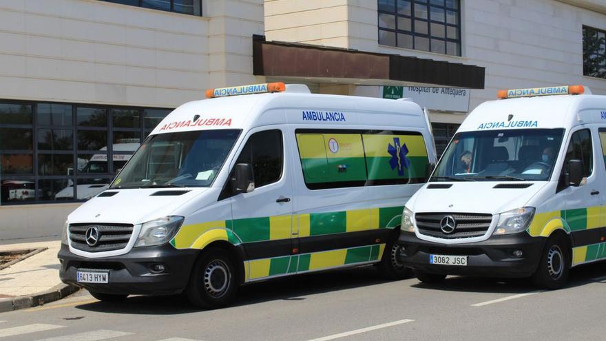 Critican el mal estado de las ambulancias de la comarca de Antequera