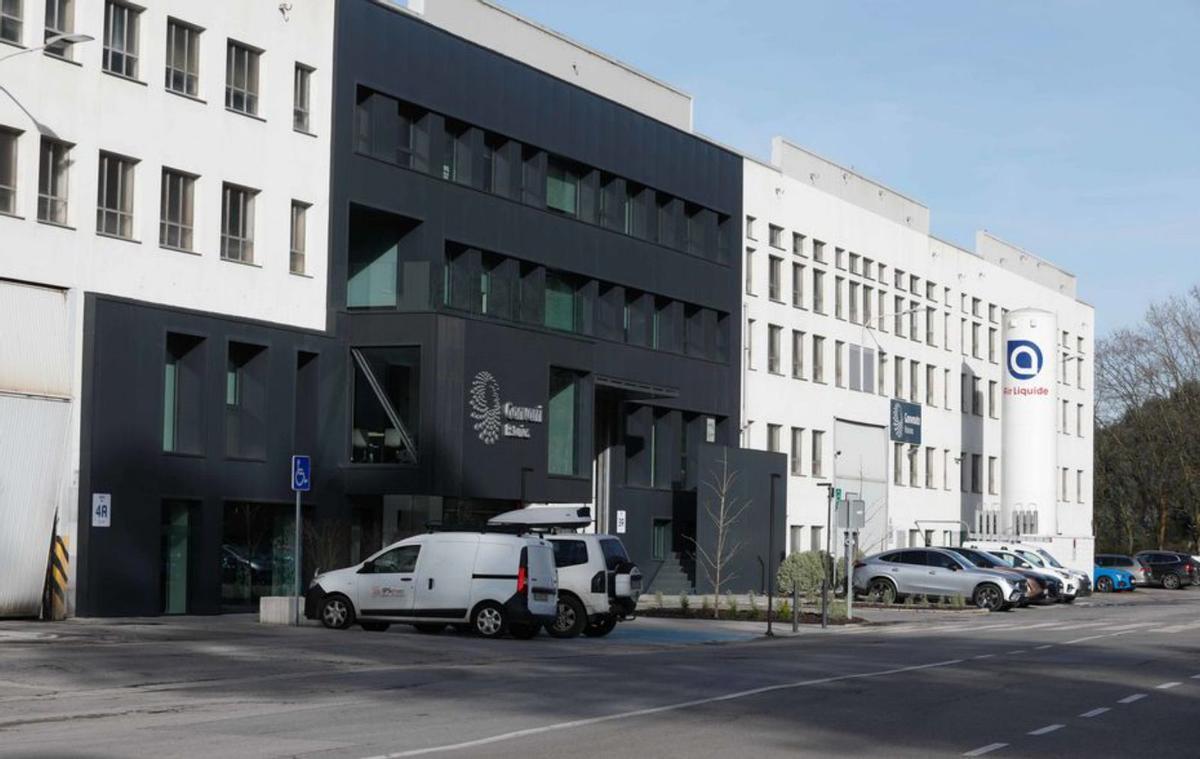 Fachada de las instalaciones de Gonvarri. | MARA VILLAMUZA