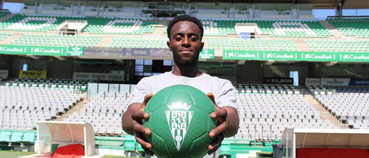 Youssouf Diarra, una de las grandes noticias del Córdoba CF en pretemporada.