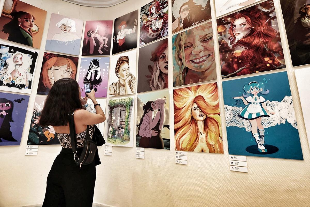 Exposición 'Ilustradoras & Ilustradas 2'