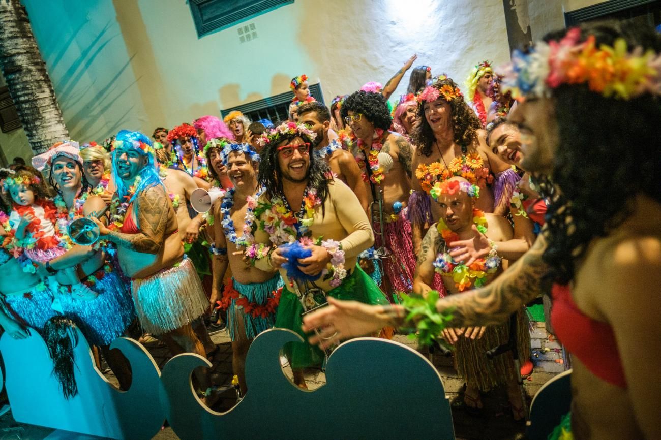 Recorrido por los locales de ensayos de grupos del Carnaval en La Salud y La Noria
