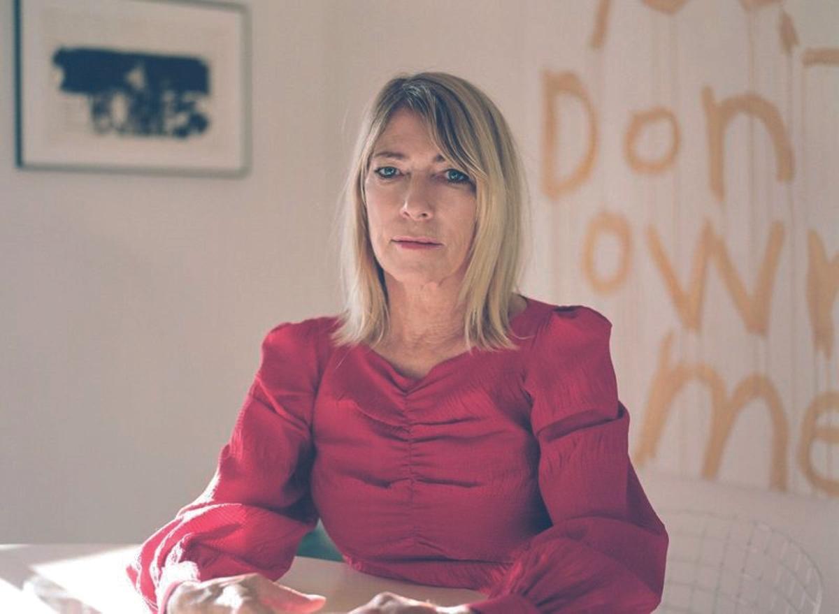 La artista y ex miembro de la banda Sonic Youth Kim Gordon.