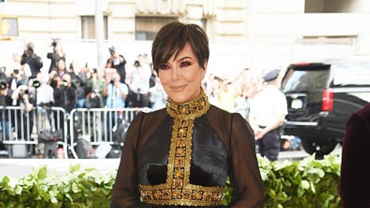 Kris Jenner en modo papisa en la Gala Met