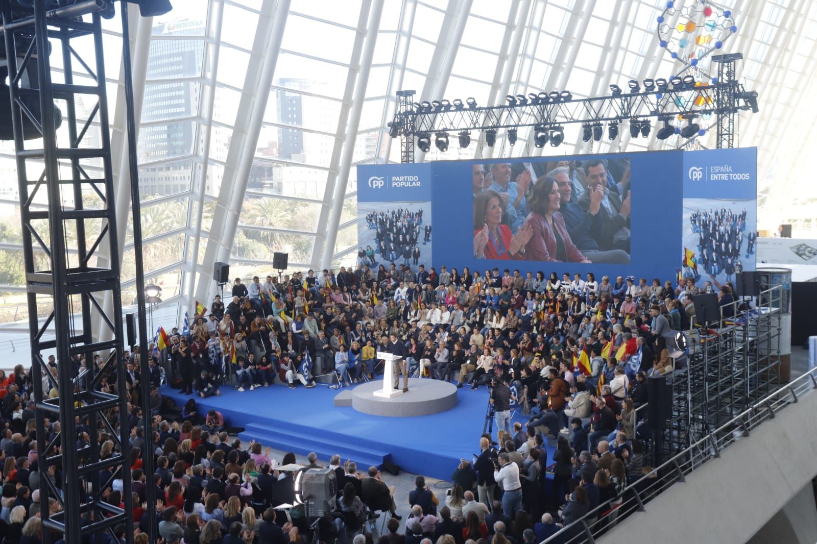 Clausura de la intermunicipal del PP en València