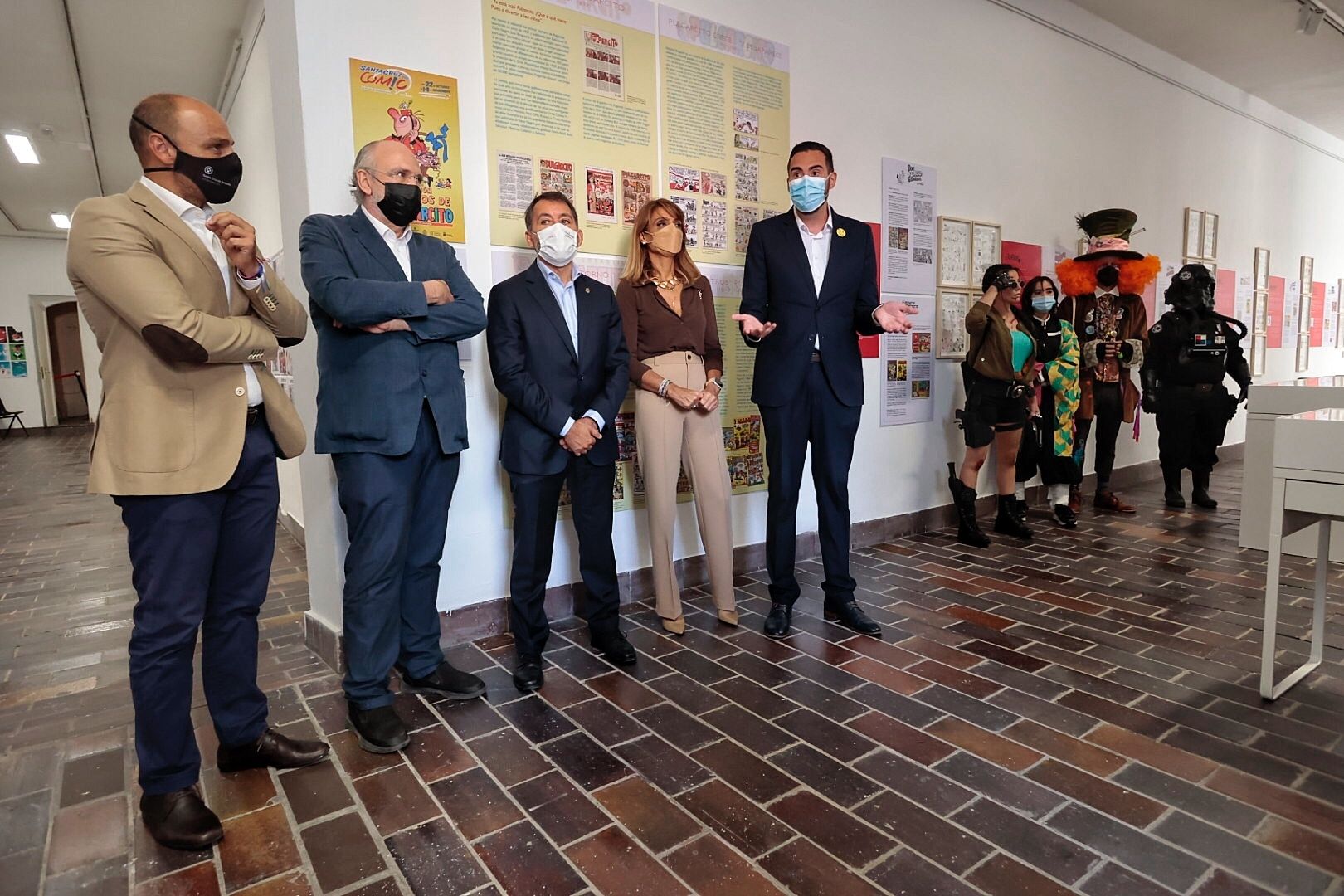 Inauguración del Salón del Cómic de Santa Cruz de Tenerife